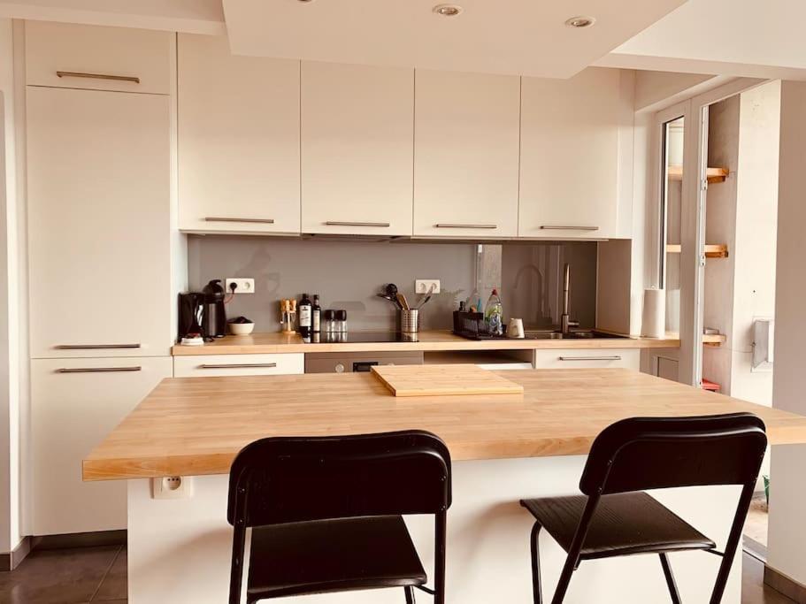 Appartement Cosy & Lumineux Au Coeur De Liege! Luaran gambar